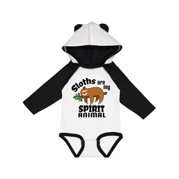 My Spirit Animal Sloth Baby Romper My Spirit Animal Sloth Baby Romper